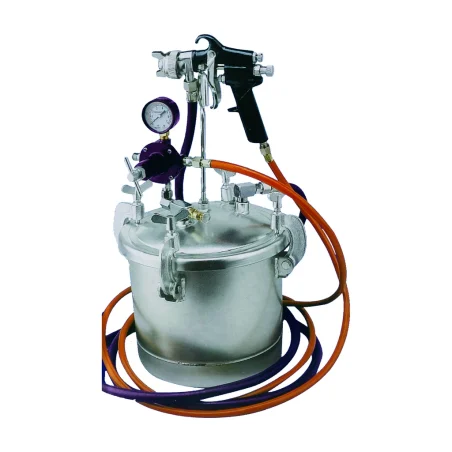 Pistolet à peinture pressurisé 2-1/2 gallons boyau 10' Rodac
