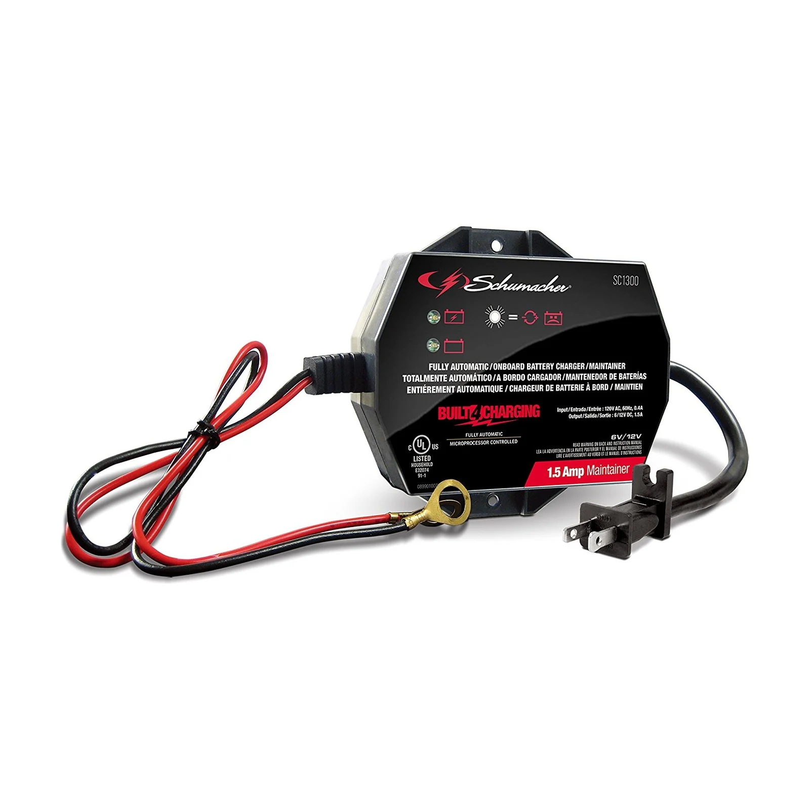 Chargeur mainteneur automatique 6–12 V 1.5 A Schumacher SC1300