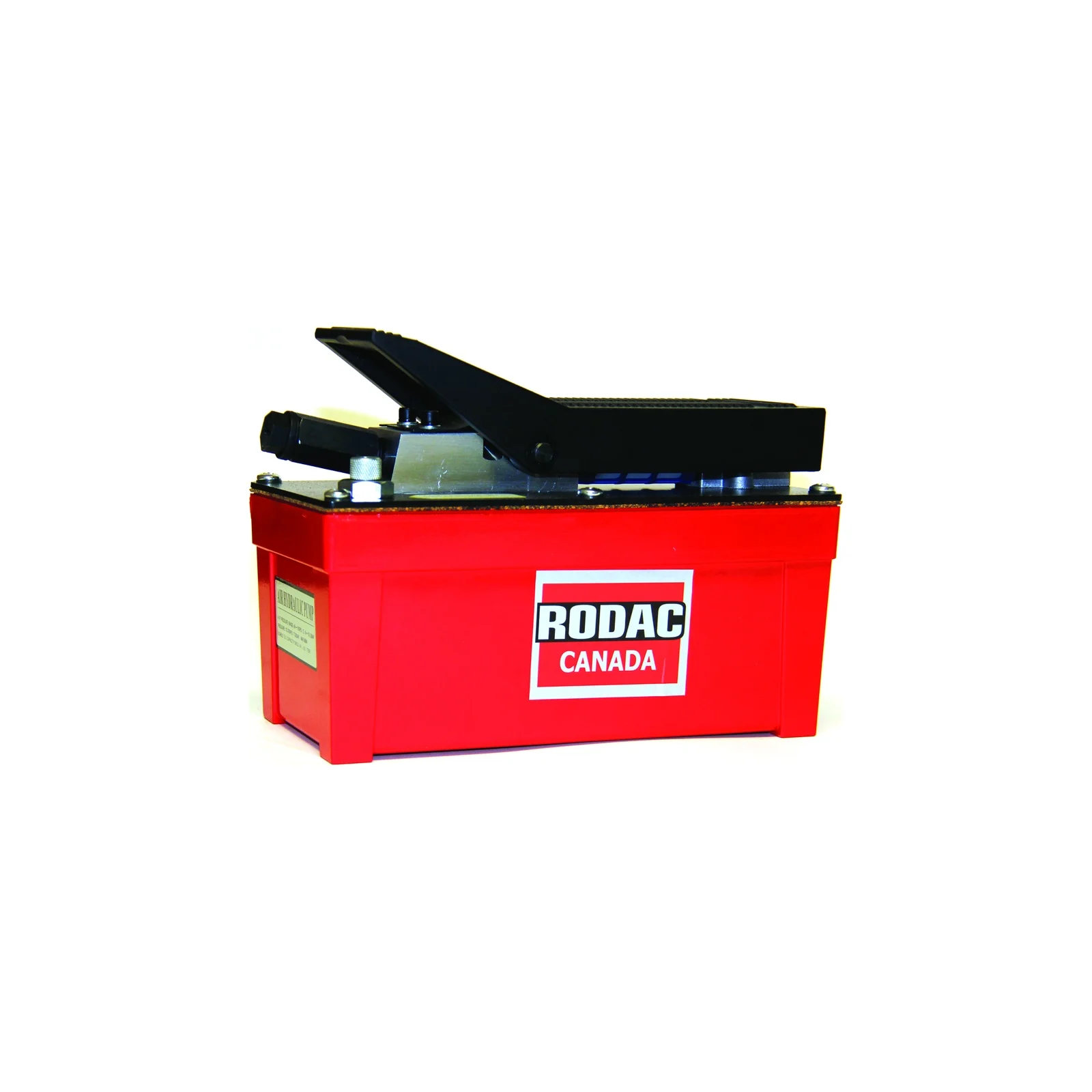 Rodac TL0100-4-2 air-hydraulic foot pump 10,000 PSI