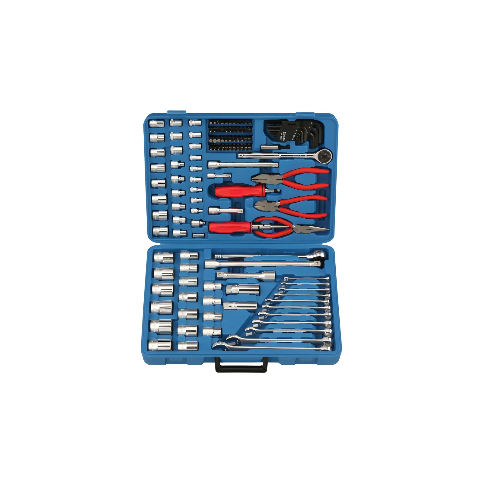 Présentoir de 31 accessoires pour poignée à prises 1/4" et 3/8" Genius AC-2331