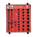 Genius CM-630ACM MET Impact Sockets and Accessories Display board (30 pieces) 3/4" Dr.