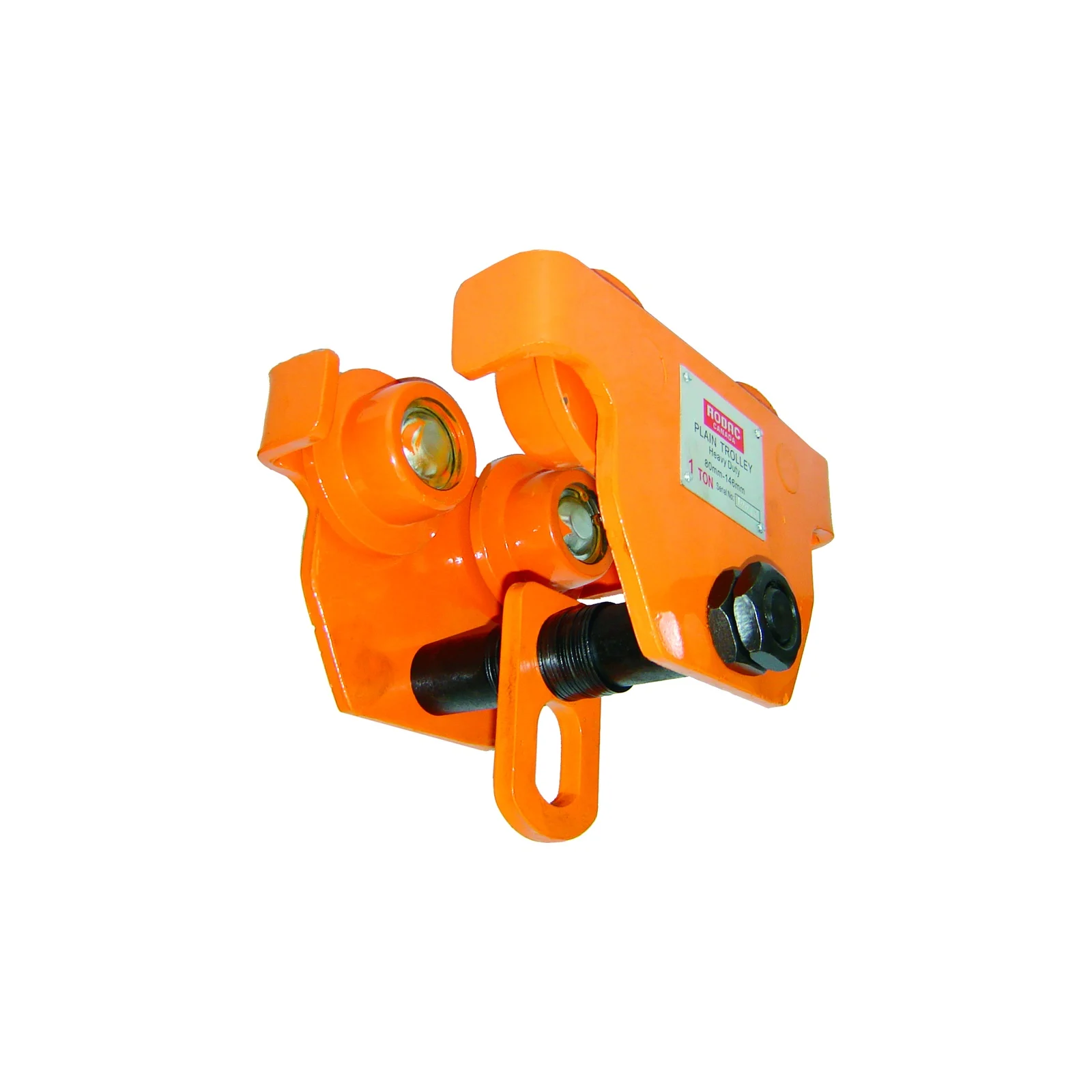 Rodac Beam Trolley 1 Ton 3" to 5-1/2"
