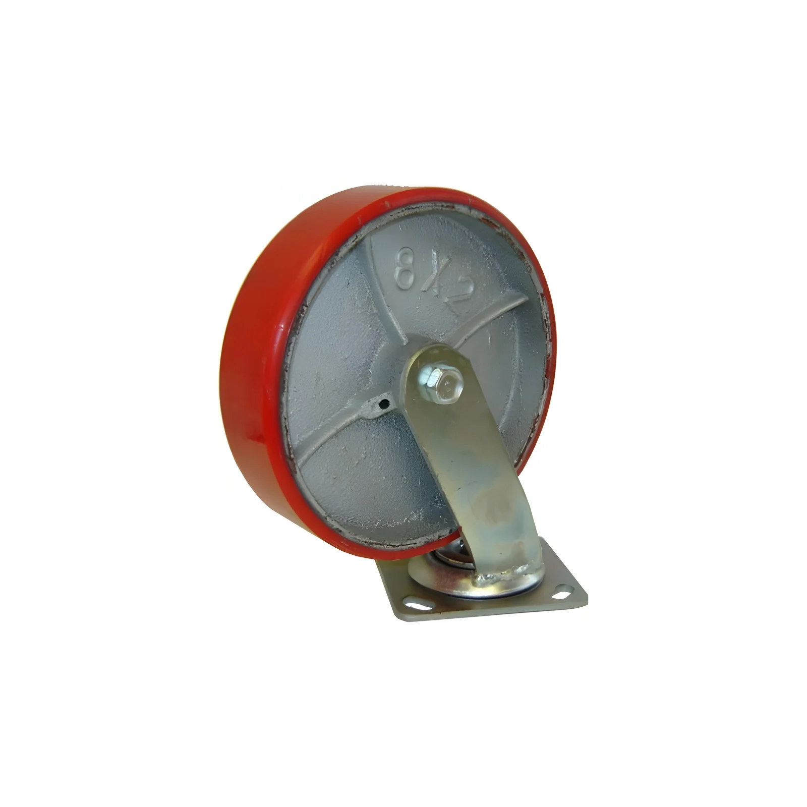 Roue pivotante en polyuréthane avec système de verrouillage 4" x 2" 650 lbs Rodac ROSP4BG