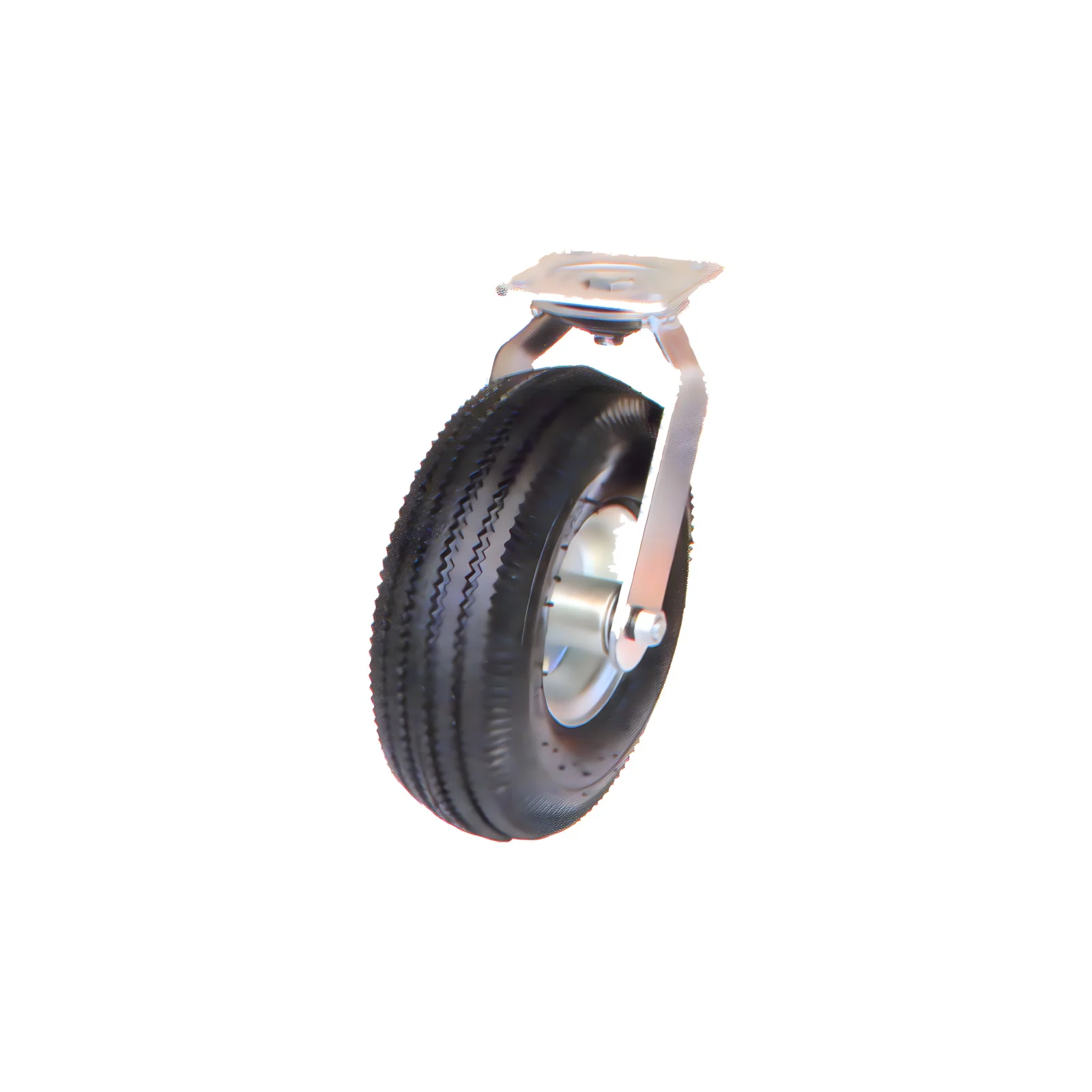 Rodac SCP8G heavy duty pneumatic swivel wheel 8"