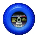 Roue pour diable increvable bleu 10" essieu 5/8" Rodac ZU51C-18