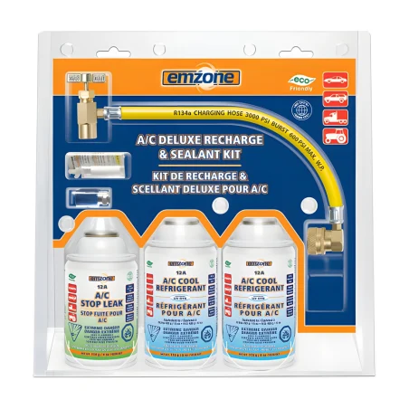 Trousse de luxe de recharge et scellant 12A pour A/C Emzone 45883