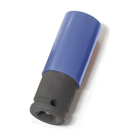 Genius 468526W SAE Thin wall impact socket with plastic sleeve 13/16" x 1/2" Dr. X 6 Pt.