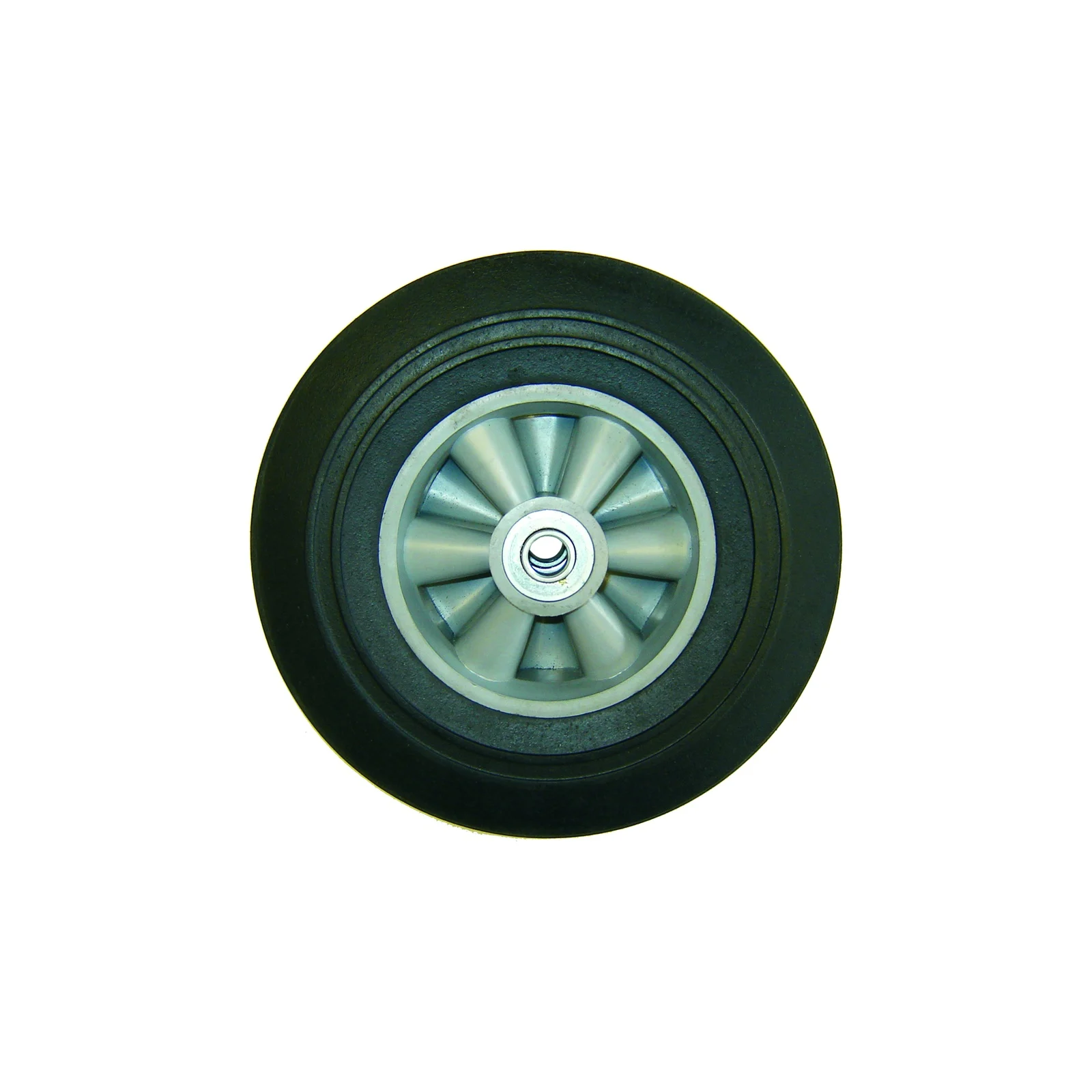 Roue de caoutchouc 10'' Rodac RW10G