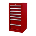 Coffre latéral à outils rouge à 7 tiroirs, 17" Rodac BTD-170071