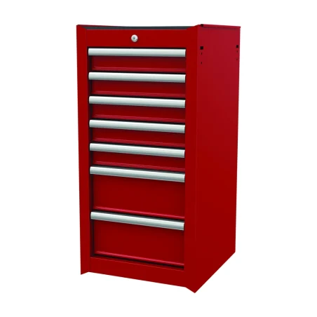 Rodac BTD-170071 Red side tool box with 7 drawers, 17"