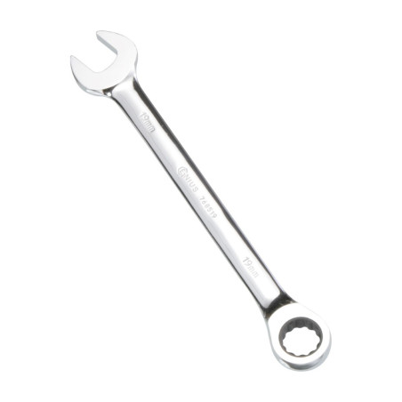 Genius 768510 Metric Combination Ratcheting Wrench 10mm