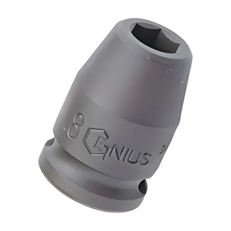 6-Point Impact Socket 3/8" Dr. x 18 mm MET - Genius 343218