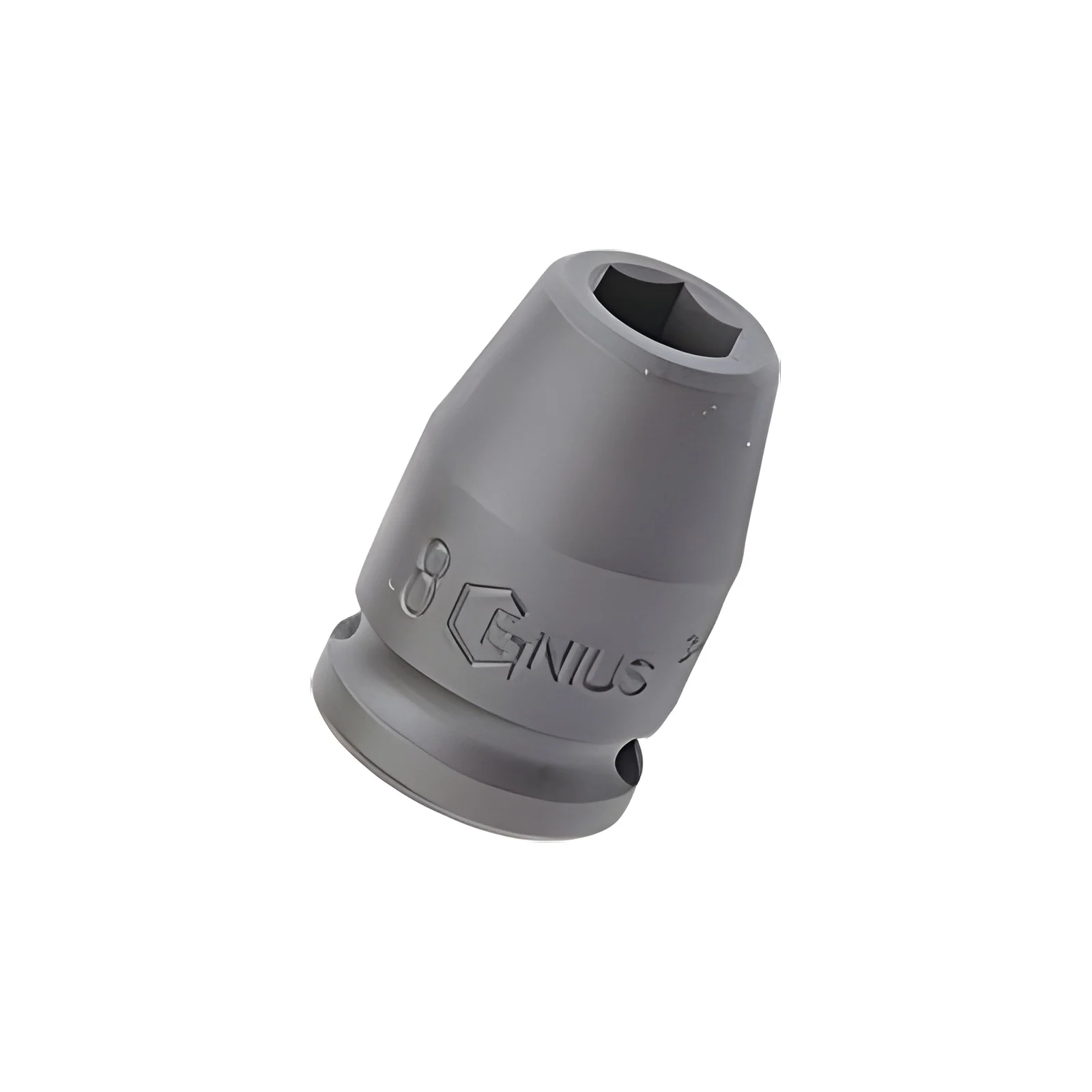 Genius 343221 MET impact socket 21mm x 3/8" Dr. X 6 Pt.