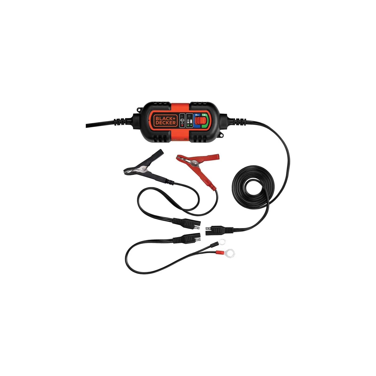 Chargeur de batterie à charge lente 6–12 V 1 A Black & Decker MRBM3B