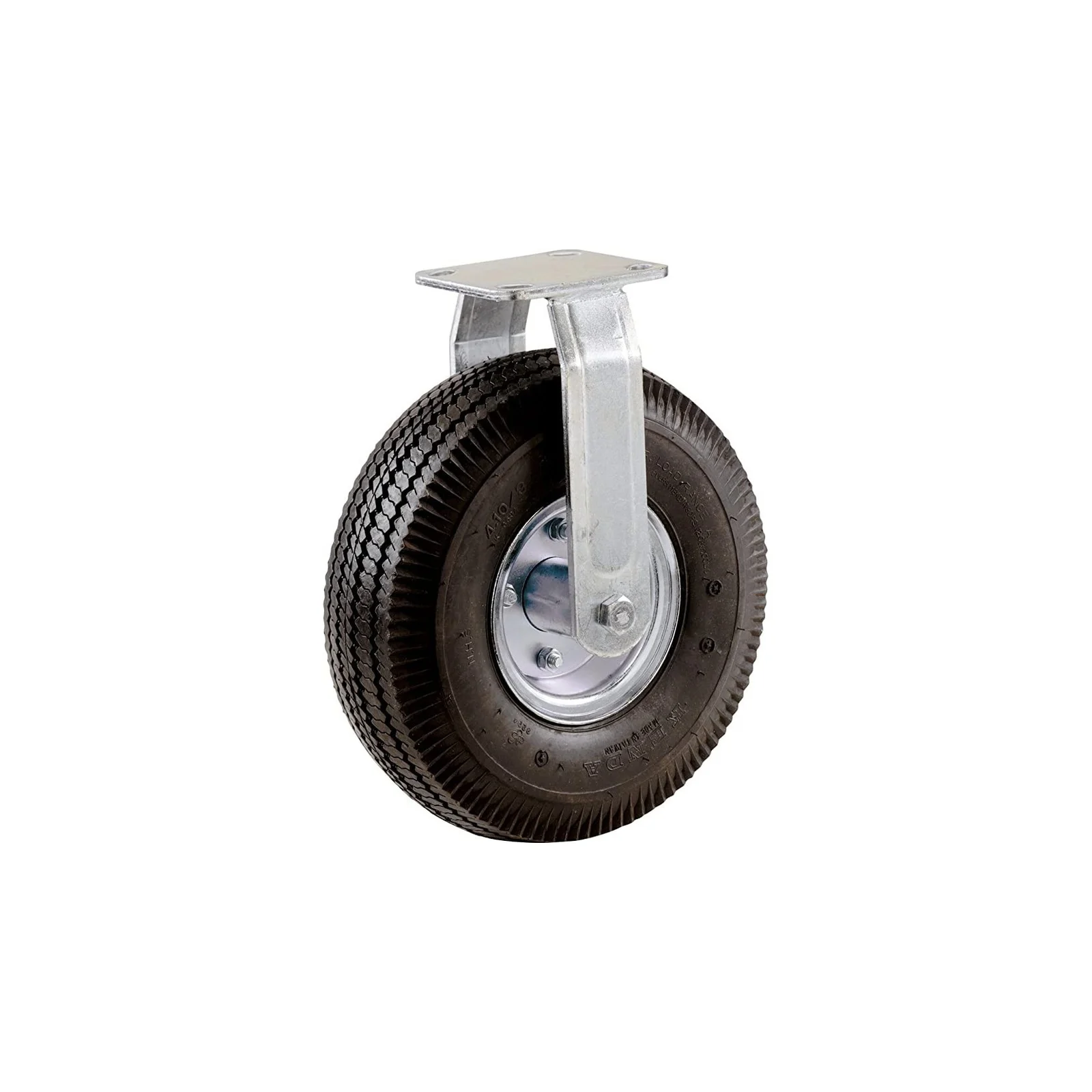Roue pneumatique usage intensif 10" Rodac RCP10G
