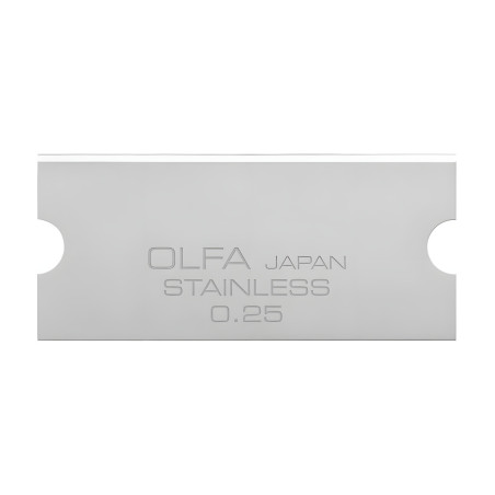 Olfa 1132857 Stainless steel blades for GSR-2 mini scraper (6 pcs) 30mm