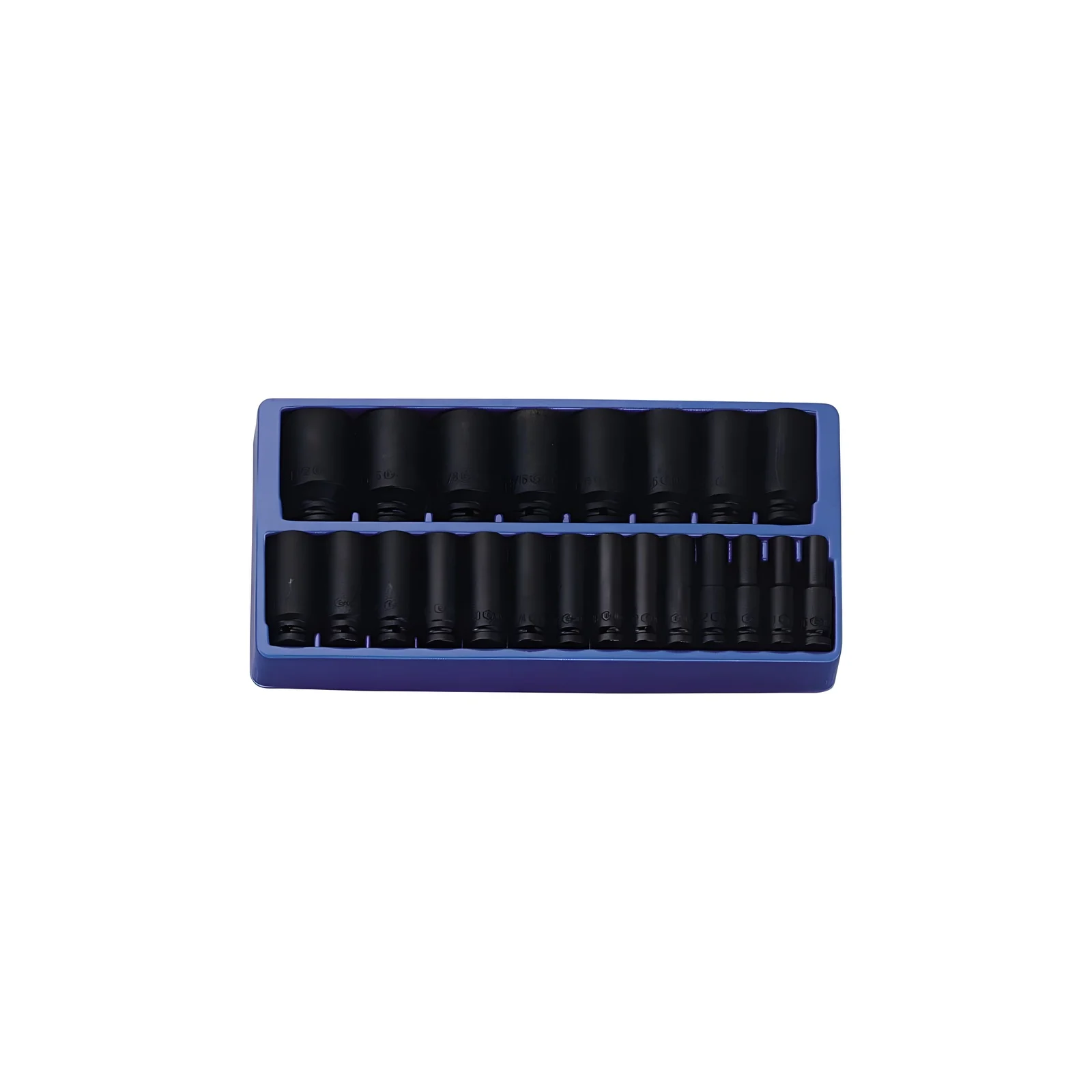 Ensemble de douilles à chocs profondes SAE 1/2" (22 pièces) Genius DI-422S