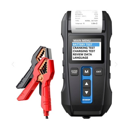 Analyseur de batterie 12V avec imprimante TOPDON BT300P