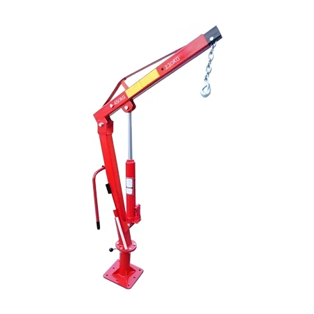 2000lb Hydraulic Lift Crane with Swivel Base