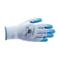 PRIMEGRIP Wildcat gloves exterior coating in poly/cotton and crinkled latex Large