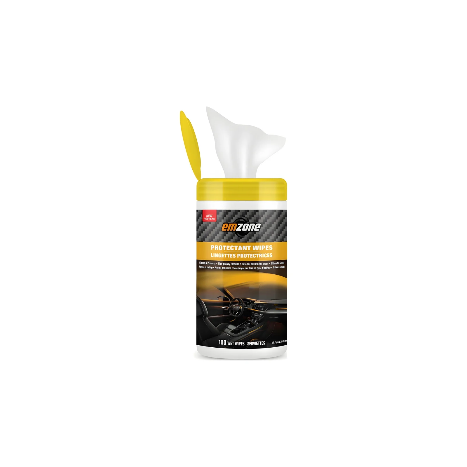 Emzone Protectant wipes (100)