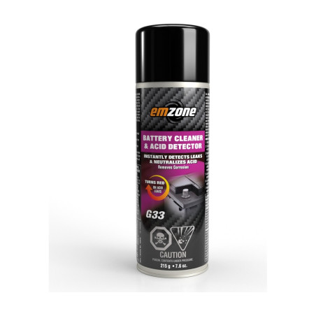 EMZONE Battery protector and acid detector 7.6 OZ (case of 12)