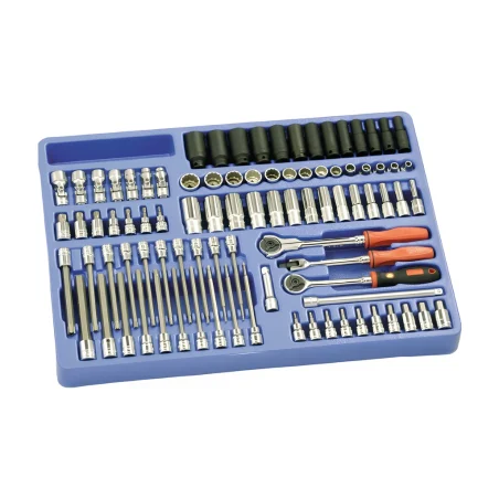 GENIUS SAE assorted tool set 3/8" Dr. (90 pieces)