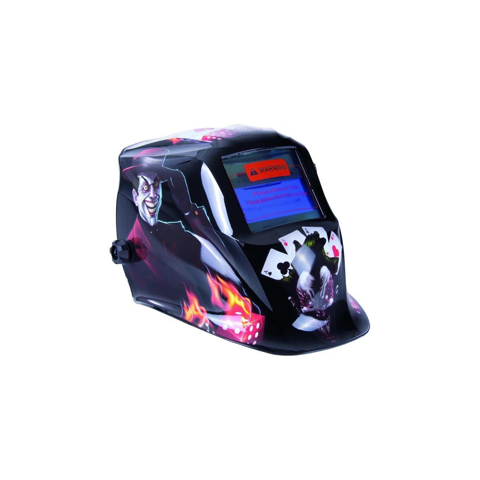 Rodac SH777MGM Automatic welding helmet Joker (Batman) with cards