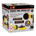 Ensemble de 3 brosses pour outils électriques