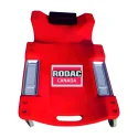 Rodac 40" Plastic creeper with magnetic trays