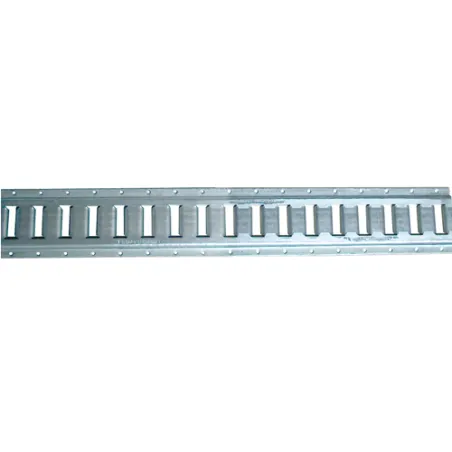 Rail Horizontal en Acier Galvanisée Série-E 10'