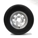 Pneu Radial TOW RITE 205/75R14 6 Plis sur Jante Rally Galvanisée (5/4.5)
