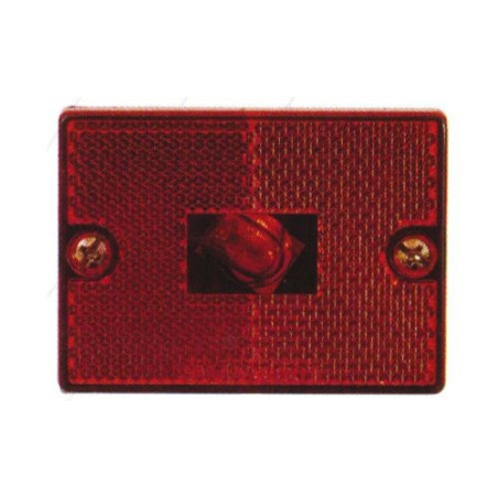 Lumière de Remorque Rectangle Rouge 2-7/8" x 2-1/8"