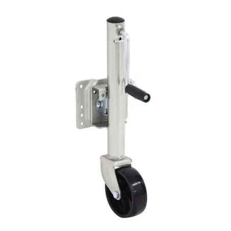 Vérin de Remorque Pivotant avec Roue Poignée Côté 10.5" 1200lb Ram