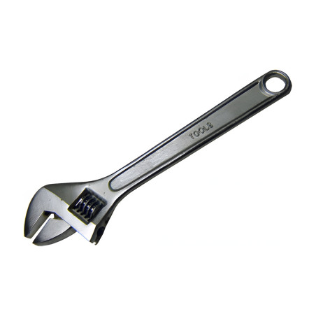 Clé ajustable en acier forgé 10" Rodac CA510