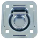 Anneau D'Arrimage Encastré En Zinc Trous Carrés 5000lb