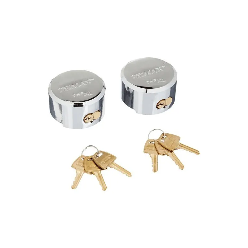 Trimax 2pc Trailer Door Padlocks THP2XL