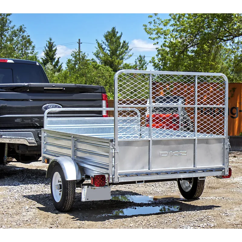DK2 MMT5X7G-DUG 52" x 88" Multi Purpose Utility Trailer with...