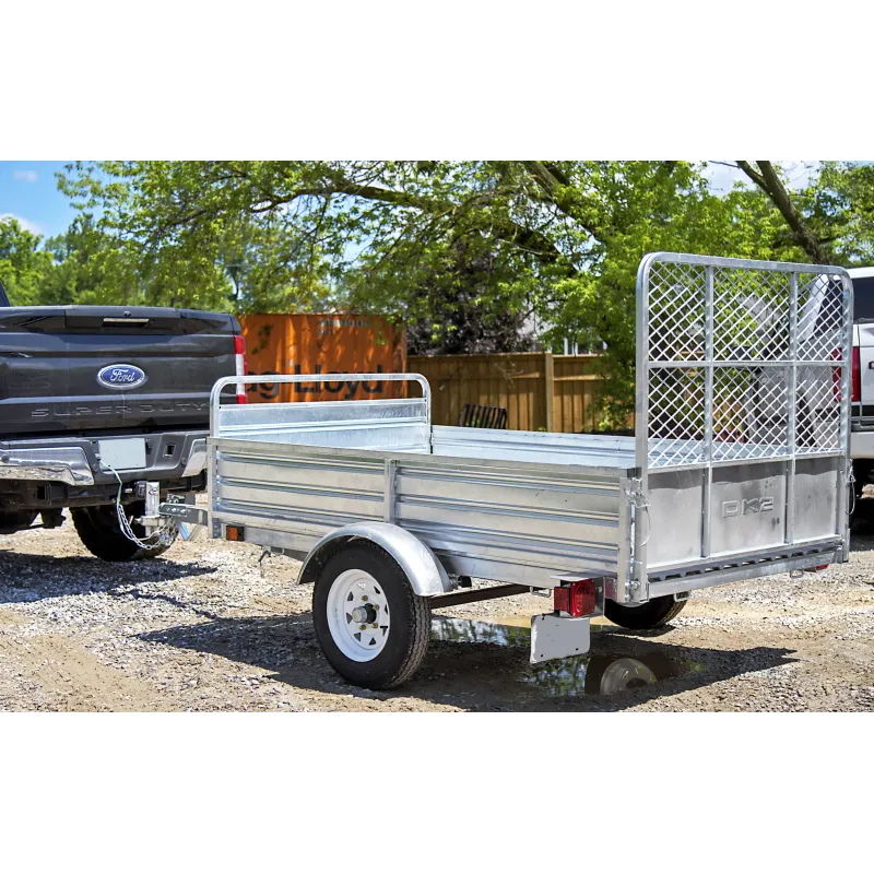 DK2 MMT5X7G-DUG 52" x 88" Multi Purpose Utility Trailer with...