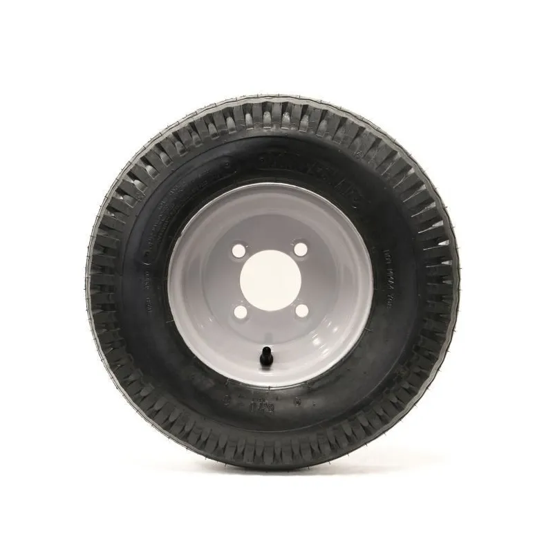 Pneu Roadguider 5.70-8 6 Plis sur Jante Blanche 4 trous