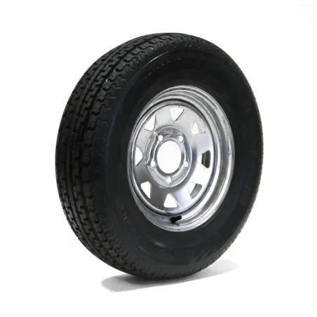 Pneu Radial STERLING 175/80R13 6 Plis sur Jante Rally Galvanisée (5/4.5)