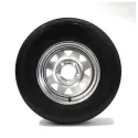 Castle Rock 175/80R13 6 Ply Tire on Galvanized Rally Rim 5 Holes