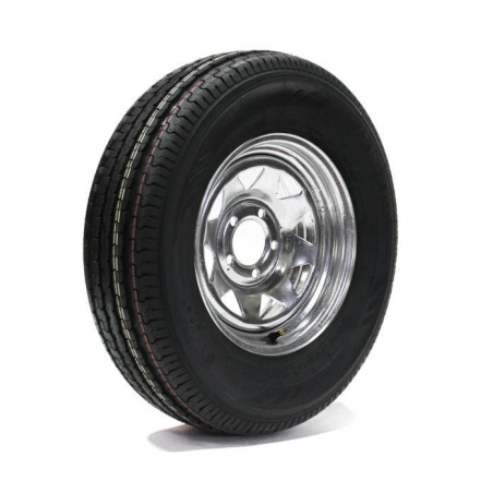 Sterling 205/75R14 6 Ply Tire on (5/4.5) Galvanized Rally Rim
