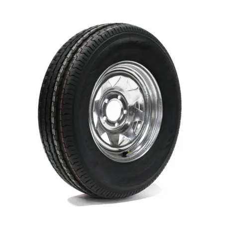 Pneu Radial Sterling 205/75R14 6 Plis sur Jante Rally Galvanisée (5/4.5)