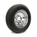 Pneu Radial Sterling 205/75R15 6 Plis sur Jante Rally Galvanisée (5/4.5)