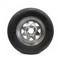 Castle Rock 205/75R15 6 Ply Tire on 5 holes Galvanized Rally Rim