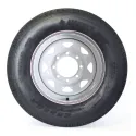 Pneu Radial Westlake 235/80R16 14 Plis sur Jante Rally Blanche 8 trous
