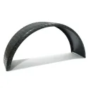 9" x 29-1/2" 16GA Checkerplate Steel Single Trailer Fender (14")