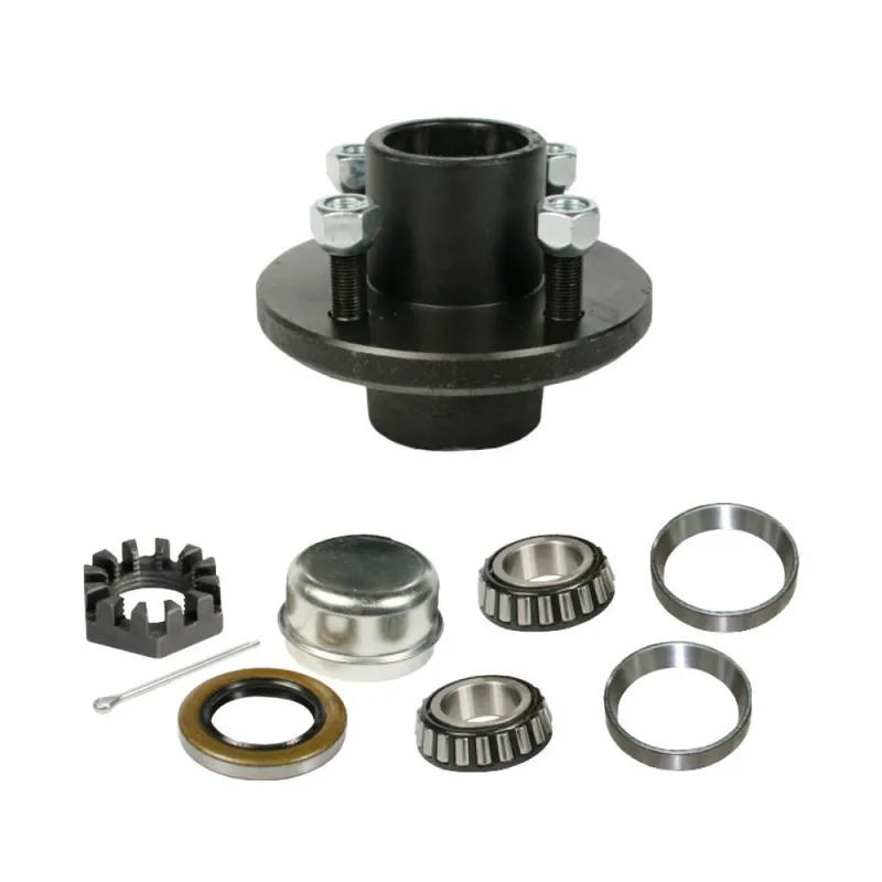 Moyeu 2000lb 4 goujons (4/4.0) complet pour mandrin 1"