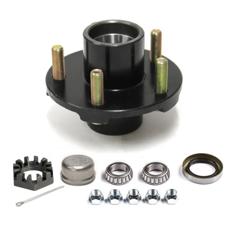 Moyeu 2000lb 5 goujons (5/4.5) complet pour mandrin 1"